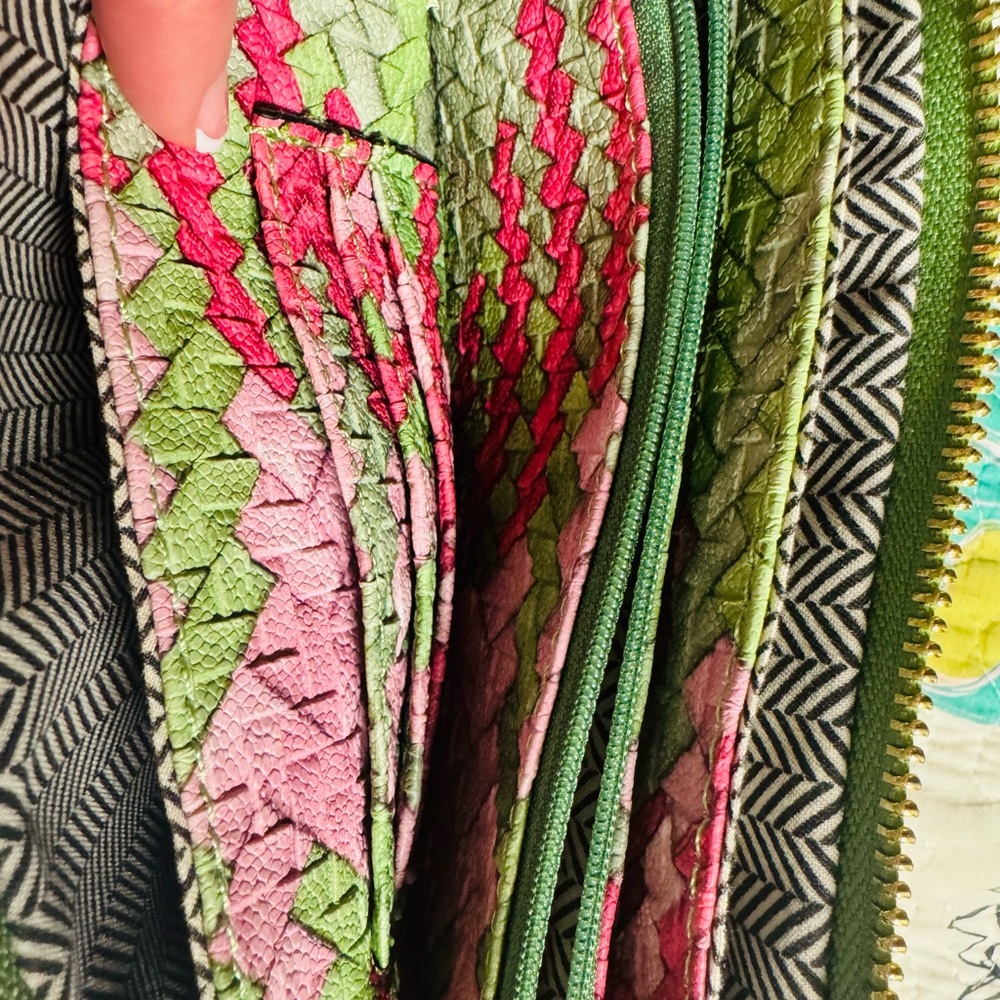 Colorful Woven Women's Bag - Picture 6 of 6